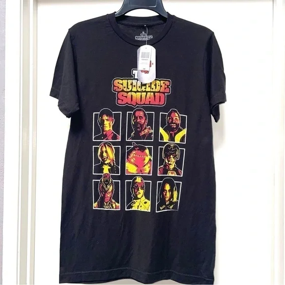 Suicide Squad Men's Shirt Black DC Comics Graphic Size Small NWT - Picture 3 of 7